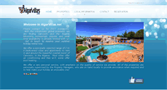 Desktop Screenshot of algarvillas.net